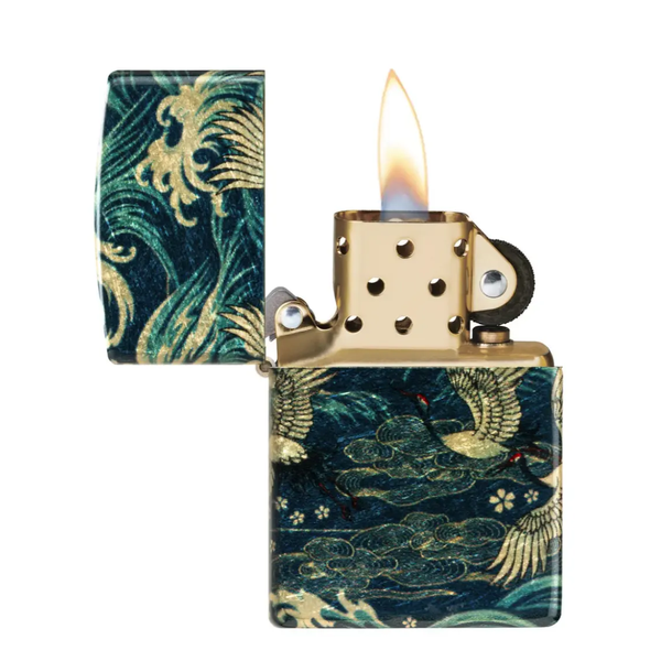 Isqueiro Zippo Asian Bird Design