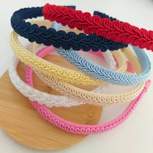 Tiara Renda Bordado Color Luxo