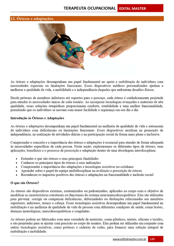 Terapeuta Ocupacional - Ministério da Saúde