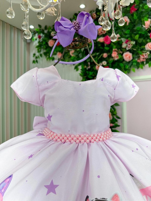 Vestido Temático - A Casa Mágica da Gabi 