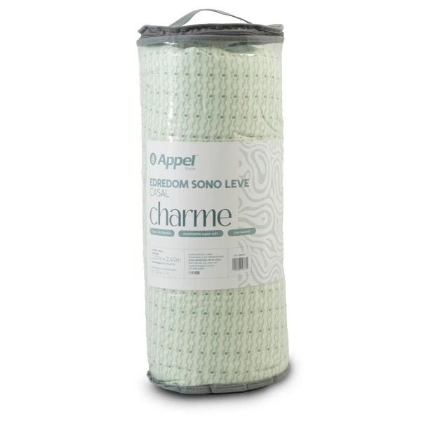 Edredom Casal Charme Sono Leve Appel Home Blend
