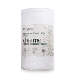 Edredom Queen Charme Sono Leve Appel Home Branco