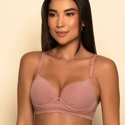 Sutiã fashion base renda