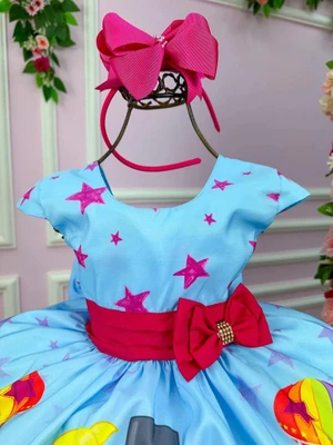 Vestido Temático - Mundo Bita 