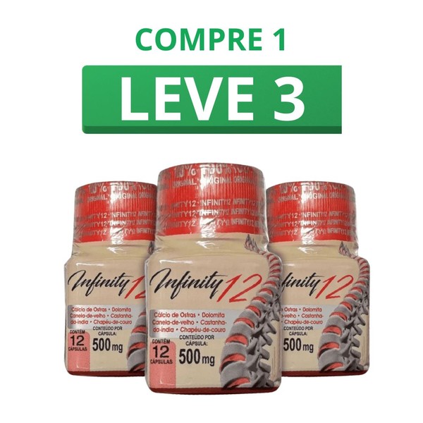 Infinity 12 Cápsulas + Frete Grátis