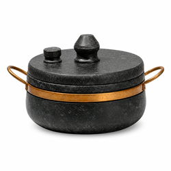 PANELA DE PRESSÃO DE PEDRA + BRINDE ESPECIAL