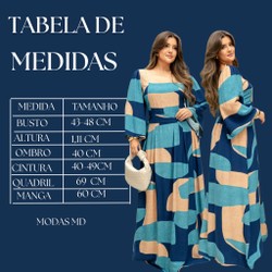 Vestido longo estampado ipanema 