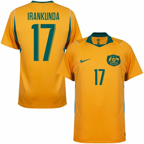 Camisa Seleção Austrália Home 2026/27 Irankunda 17
