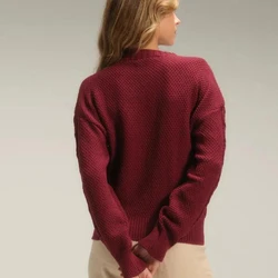 Blusa Trançada Varena De Inverno Velour