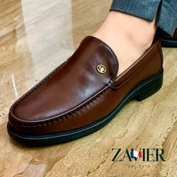 [COMPRE 1 LEVE 2] Mocassins Sociais em Couro Bovino Respirável