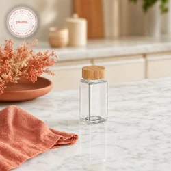 Pote Hermético Organizador de Vidro Ou 125ml Linha Keep