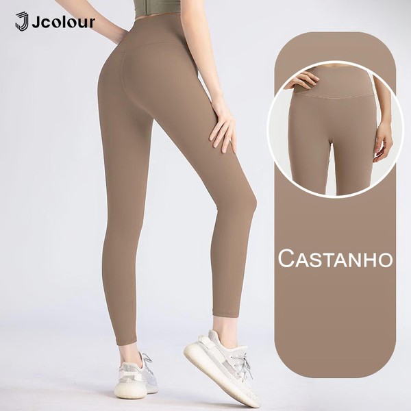 Calças de moletom femininas，Leggings de ioga  cintura alta