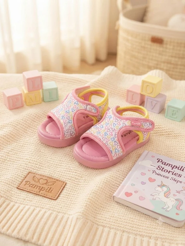 SANDALIA PAMPILI SAND LILY LUZ COLORIDO CLARO 665007 