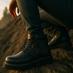 Bota Masculina Impermeável Solado Antiderrapante
