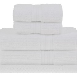 Jogo De Toalha Banho Gigante 5pcs Canelada Buddemeyer Cor Branco