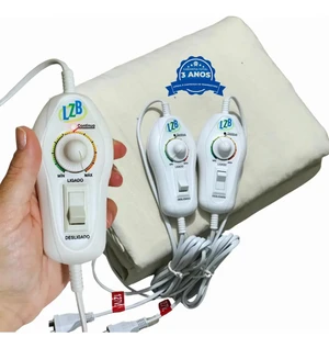 Lençol Térmico Luxo 100% Algodão com Controle de Temperatura