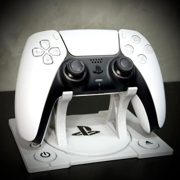 Suporte Controle de Playstation 4 e Playstation 5 retrô Estilo console PS1 Pronta Entrega