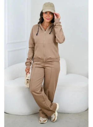 Conjunto Moletom Peluciado Urban Cappucino