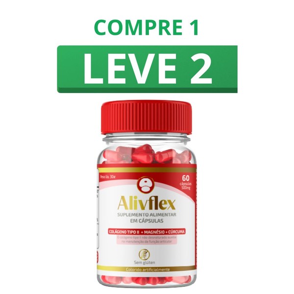 AlivFlex 60 Cápsulas + Frete Grátis