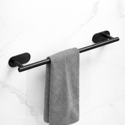 Kit Banheiro Acessórios Suporte Inox Autoadesivo Com 5 Peças