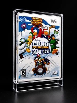 Case Acrílica Premium para Jogos de Nintendo Wii