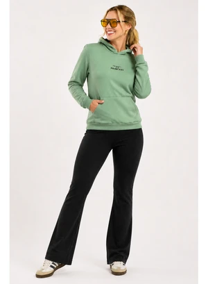 Conjunto Moleton com Calça Térmica Class Verde e Preto