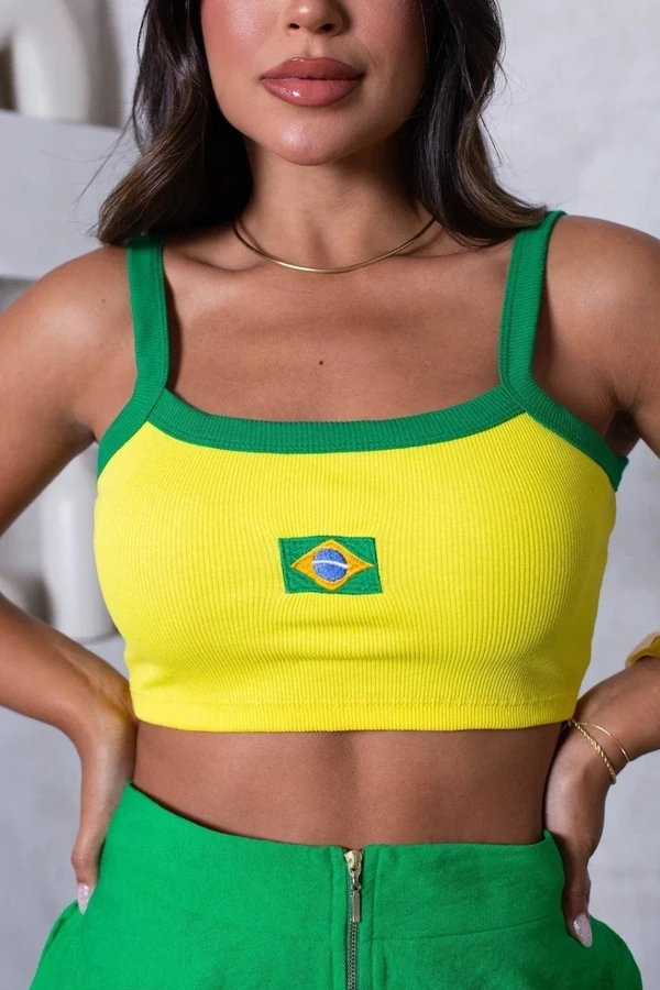 Cropped Brasil Essential