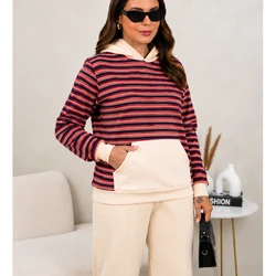 Conjunto Calça Moletom com Casaco Moletinho Listra