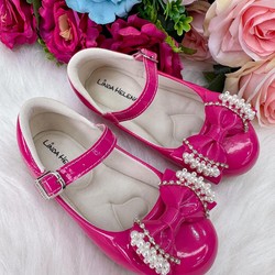 Sapatilha Flor Di Mila – Pink com Pérolas