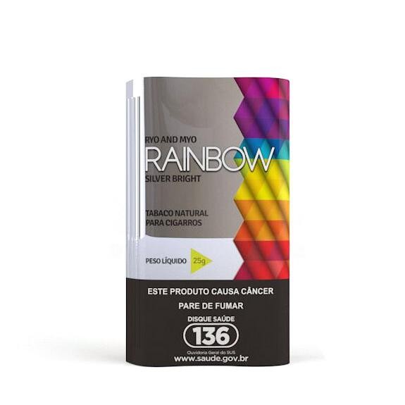 Tabaco para Enrolar Rainbow Silver - Pct (25g)