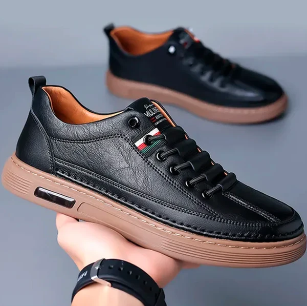 Tênis Masculino Italiano de Couro Matezzo