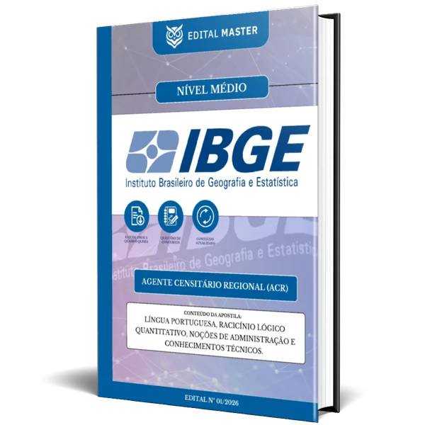 IBGE -AGENTE CENSITÁRIO REGIONAL (ACR)