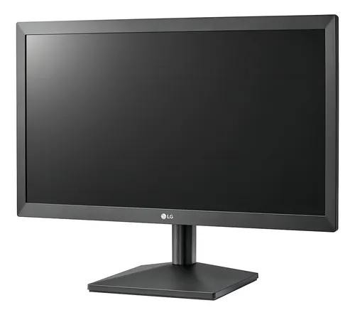 Monitor LG 19.5 HD LED - HDMI - D-SUB - VESA Preto- 20MK400H