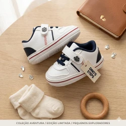 TENIS PIPOCA BRANCO/MARINHO/VERMELHO KLIN 268028