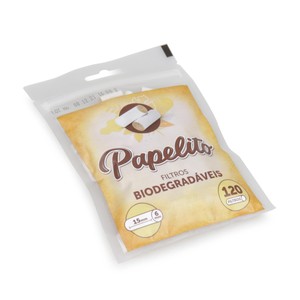 Filtro para Cigarro Papelito Organico 6mm (Pacote com 120)