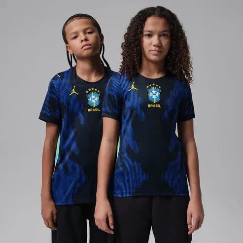 Conjunto Infantil Seleção Brasileira 2026/27 II Azul