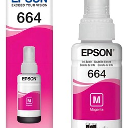 Refil De Tinta Epson T664 Vermelho Magenta - T664320-AL