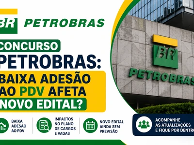 Concurso Petrobras 2026: adesão abaixo do esperado ao PDV interfere em novo edital?