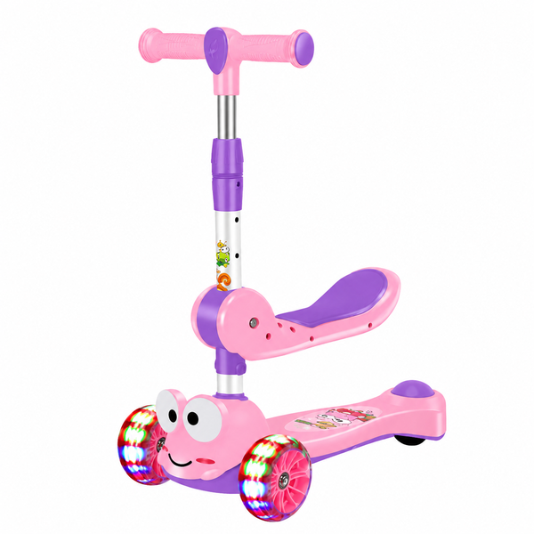 Patinete Infantil 3 Rodas com Assento SAPO