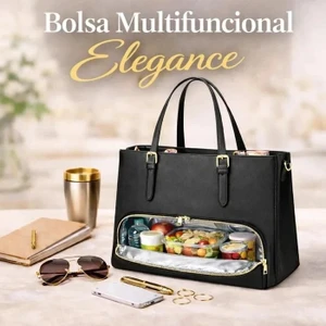 [Pague 1 Leve 2] Bolsa Multifuncional Elegance + Frete Grátis