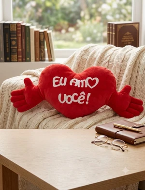 EU AMO VOCÊ! ALMOFADA