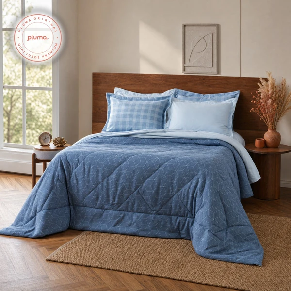 Edredom Queen Charme Sono Leve Appel Home Sintra