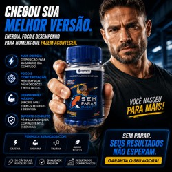  TESTOTERONA NATURAL MASCULINO C/30 CÁPSULAS Libido+Tesão