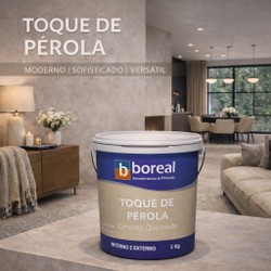 Cimento Queimado Perolizado Avelã pérola 3kg