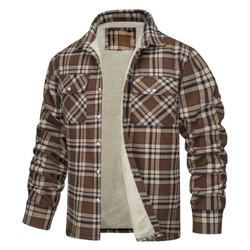 Jaqueta Masculina Xadrez Winter