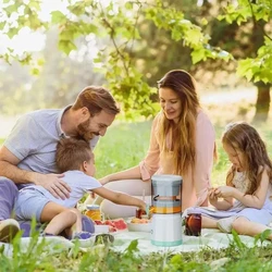 Espremedor de Frutas Elétrico USB Portátil + Bônus Exclusivo