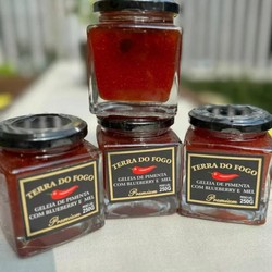 Geleia de Pimenta com Blueberry e Mel Terra do Fogo - 250g