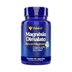 Mágnesio Dimalato 60 caps - Videira7