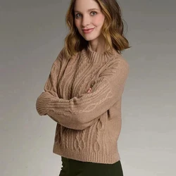 Blusa Trançada Varena De Inverno Velour