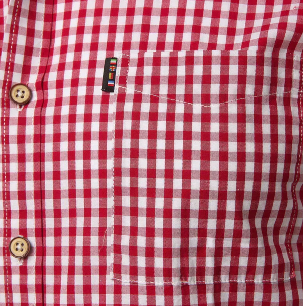 Camisa Social Masculina Manga Longa Quadriculada Firenzi